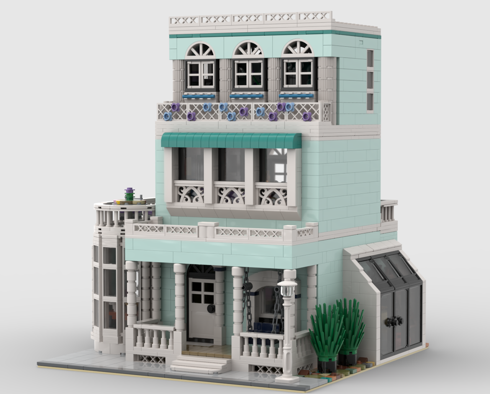 Lego 1412 Oleander Lane - Victorian Home