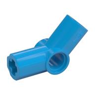 Lego Technic Axle and Pin Connector Angled #4 - 135° / Dark Azure