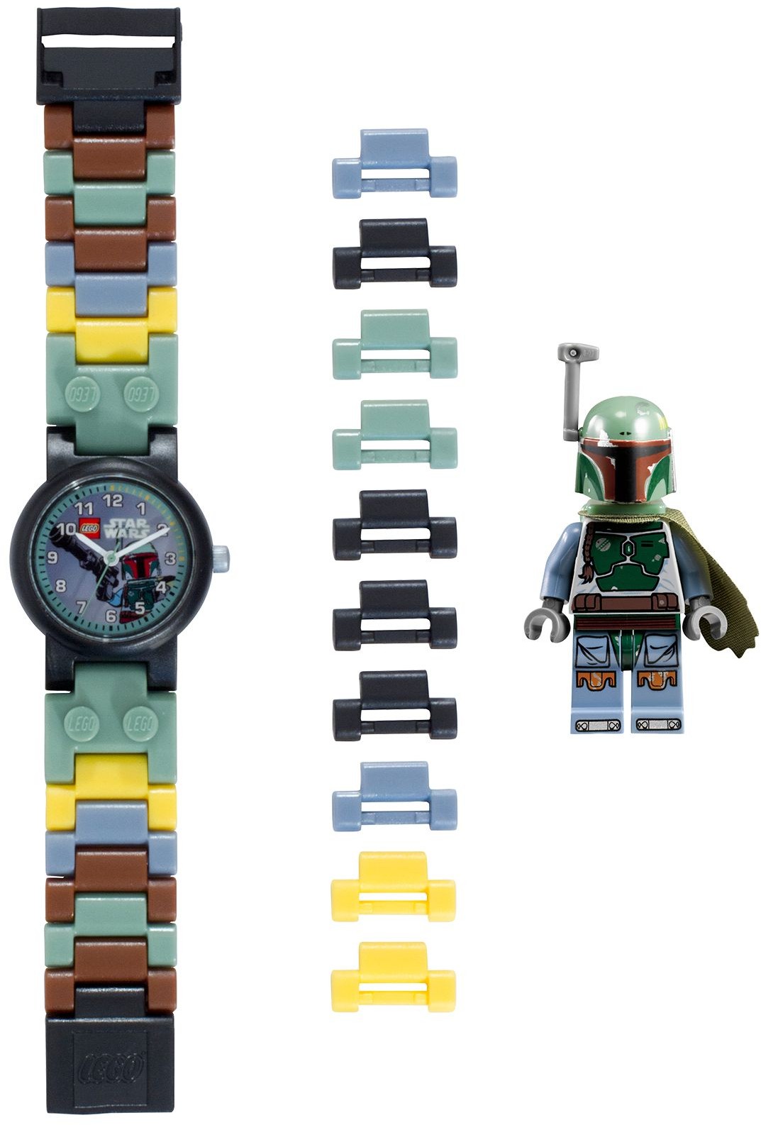 Lego Boba Fett Minifigure Watch
