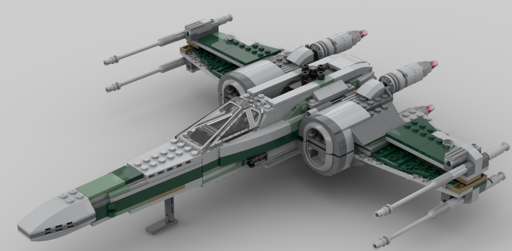 Lego Resistance X-Wing - Green