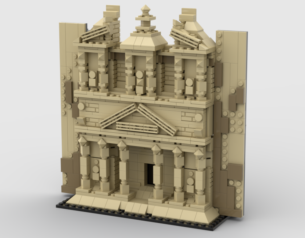 Lego Petra MOC - Statue of Liberty Alternative Build