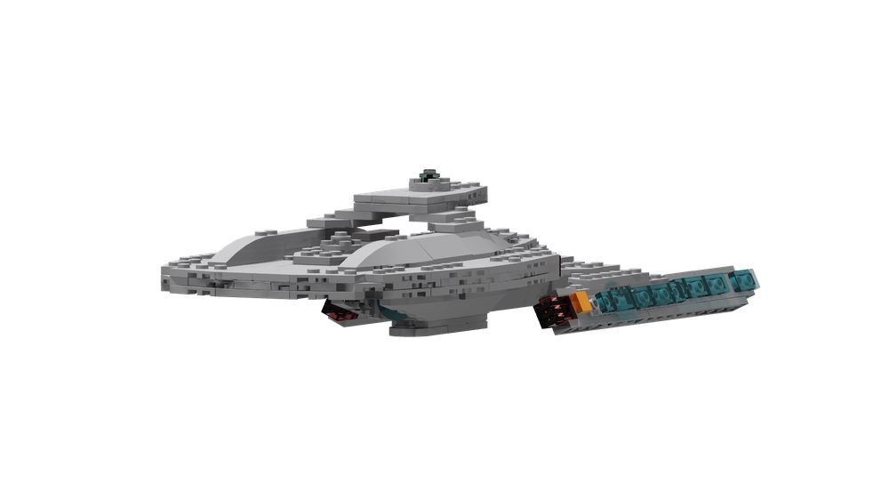 Lego Luna-Class Starship USS Titan, Smooth Edition
