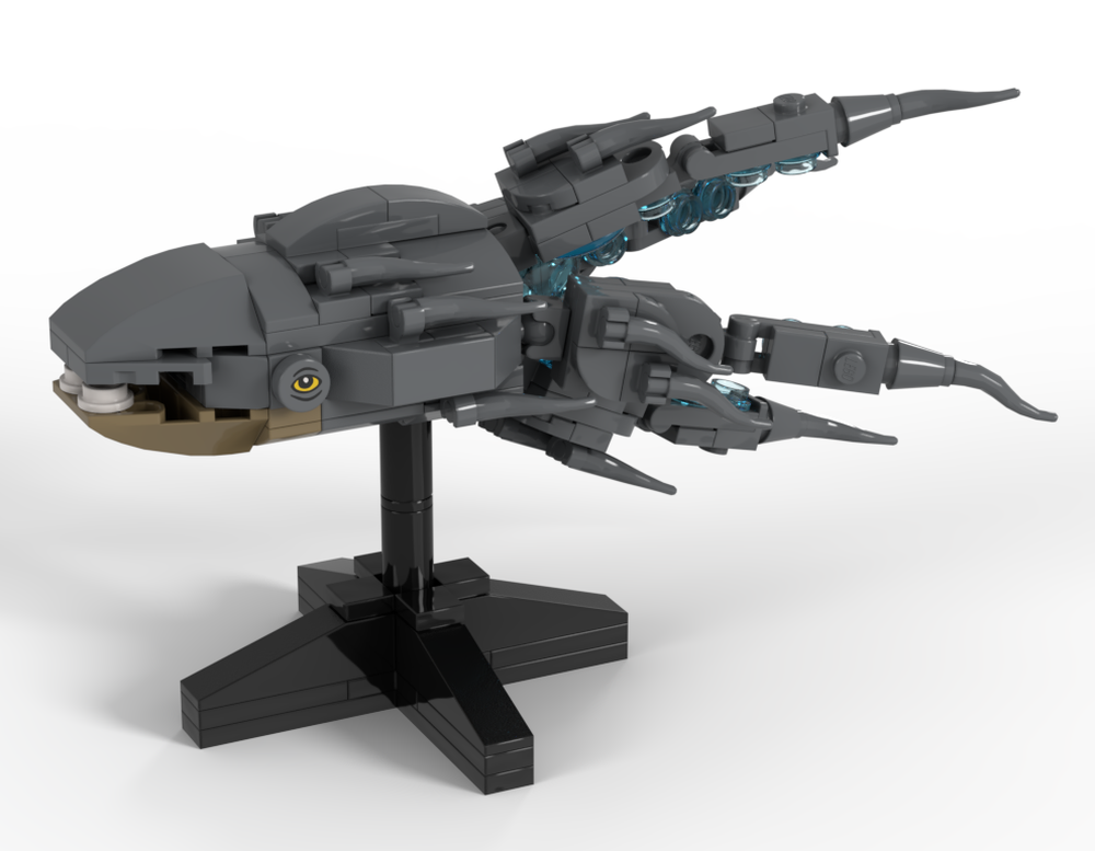 Lego Purrgil (Space Whale) - Size: M