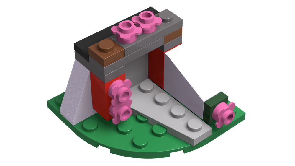 Lego 2021 Advent Challenge – Day 16 [Floating Mine Entrance]