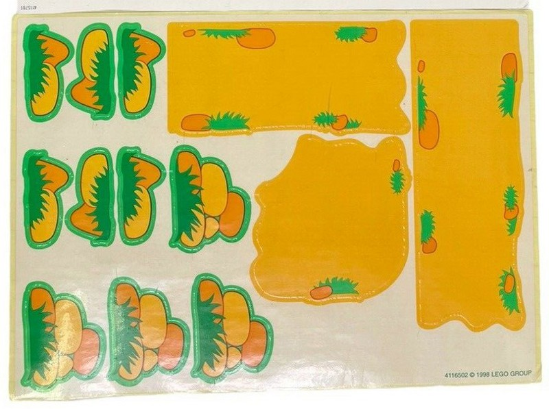 Lego Sticker Sheet for Set 4258-1