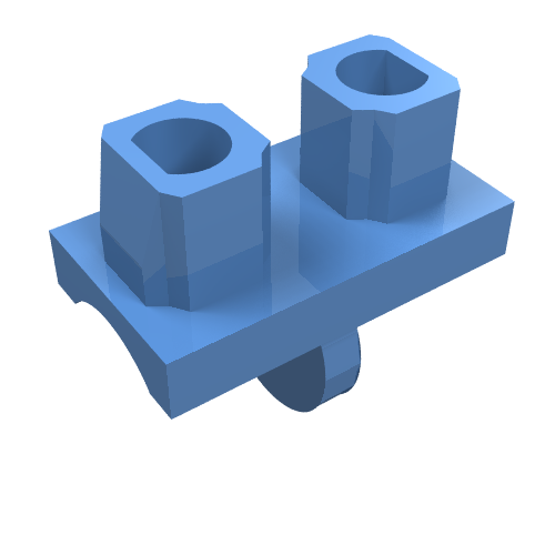 Lego Hips / Medium Blue