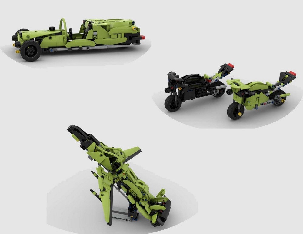Lego 3in1 42161 Alternative