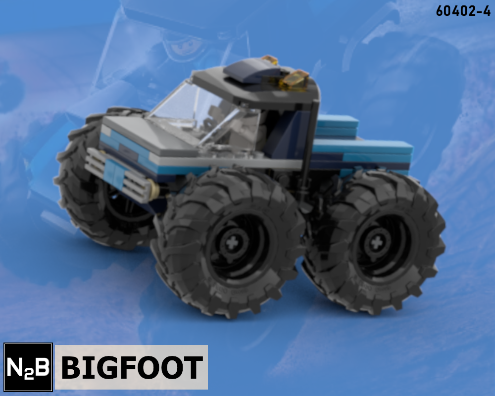 Lego 60402-4 Bigfoot