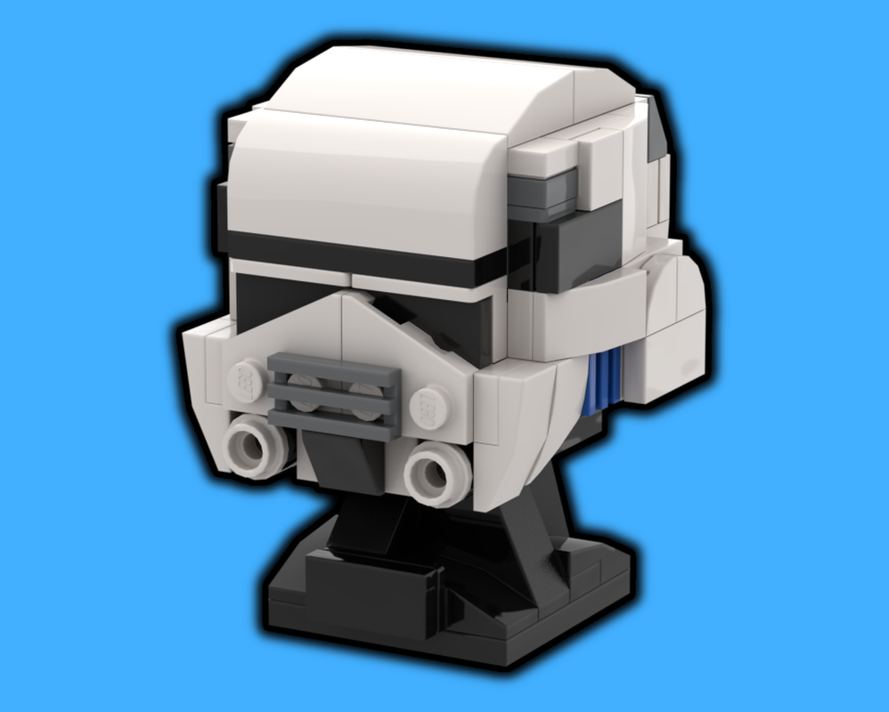 Lego Trooper Helmet Brickheadz