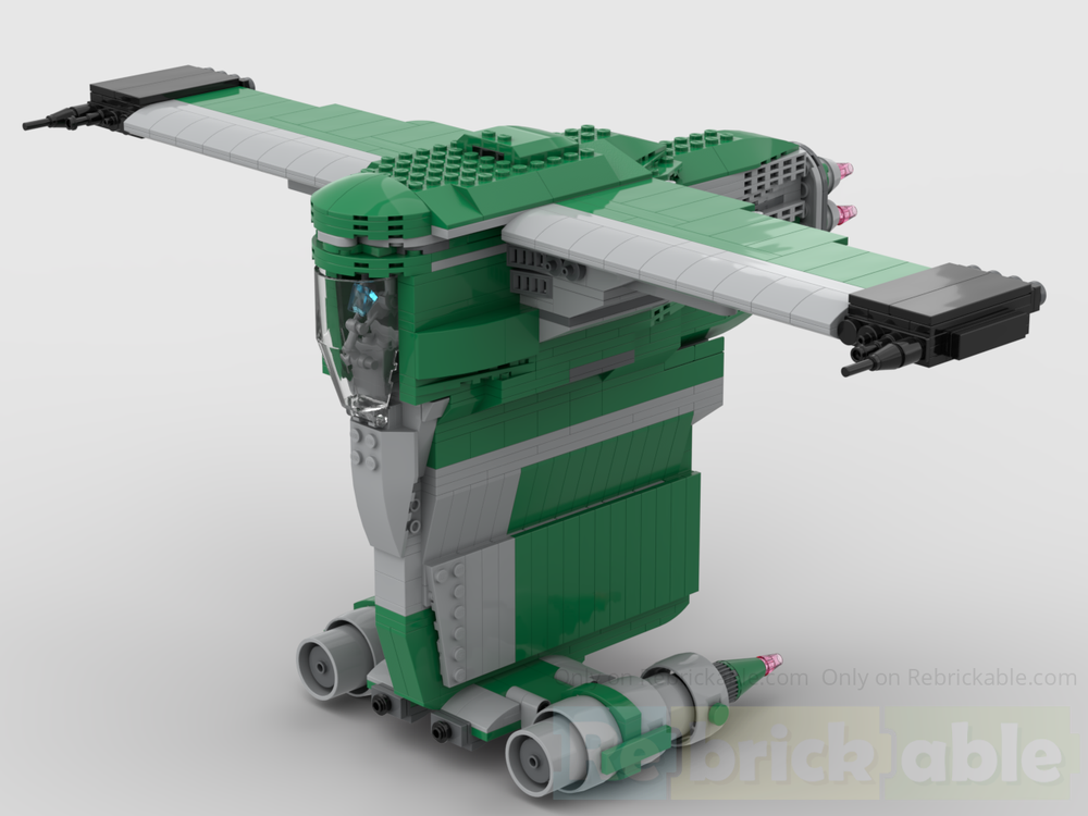 Lego "Zoomer" Custom-built light salvage freighter/starfighter
