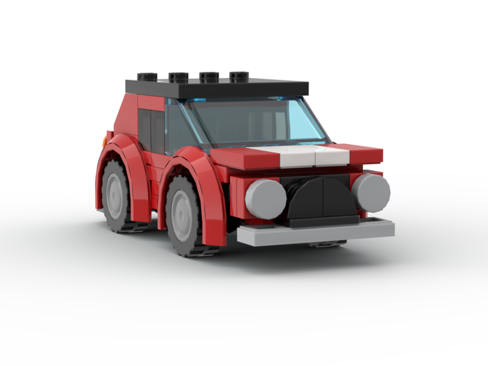 Lego Mini 4 studs wide from “The Italian Job”