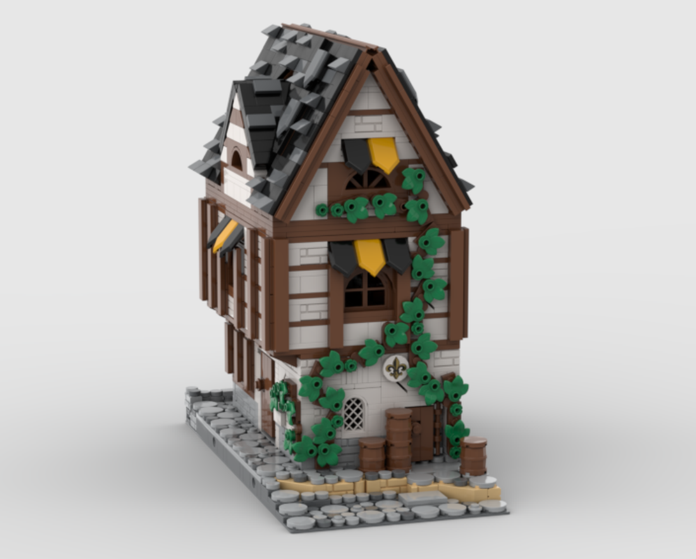 Lego The Winemaker (Medieval modular building)