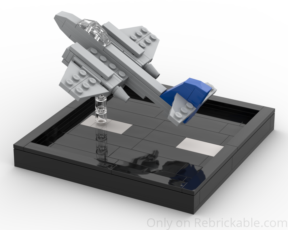 Lego Gloster Meteor Display Stand