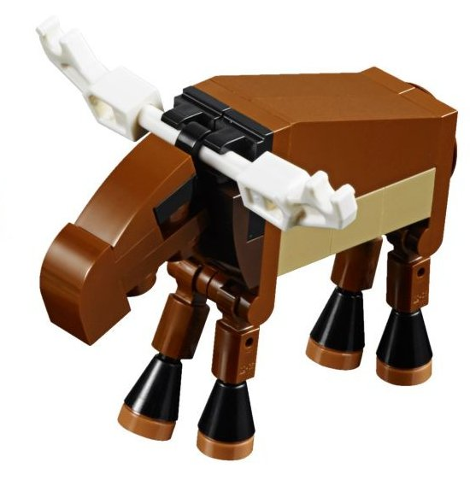 Lego Moose - Brick Built