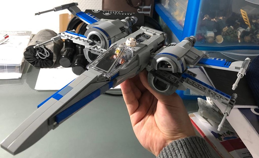 Lego T-70 Minifig Scale