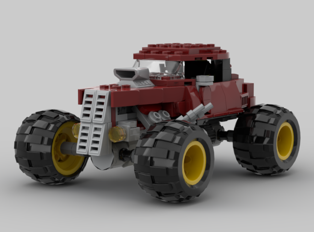 Lego Ford 3 Window Coupe monster truck