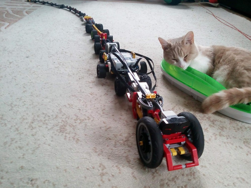 Lego Longest Lego mindstorms robot