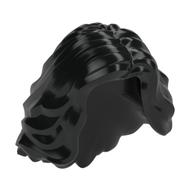 Lego Hair Mid-length with Side Part, Wavy / Black