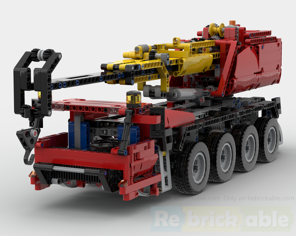 Lego Mobile Crane (8258 Alternate, 8421 Remake)
