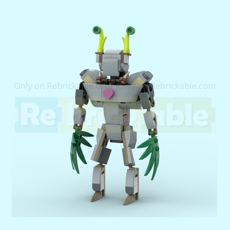 Lego 31171 Snail Mech with snail inside