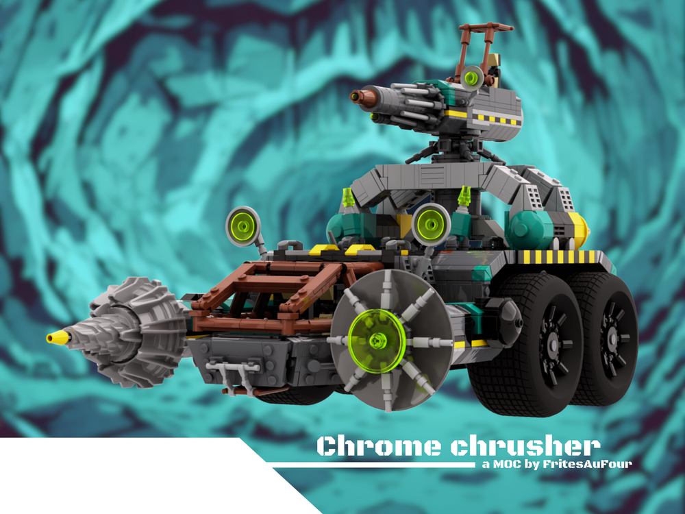 Lego Rock Raiders Chrome Crusher