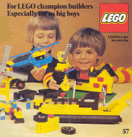 Lego 1977 Large UK For LEGO Champion Builders 57 (98761-UK)