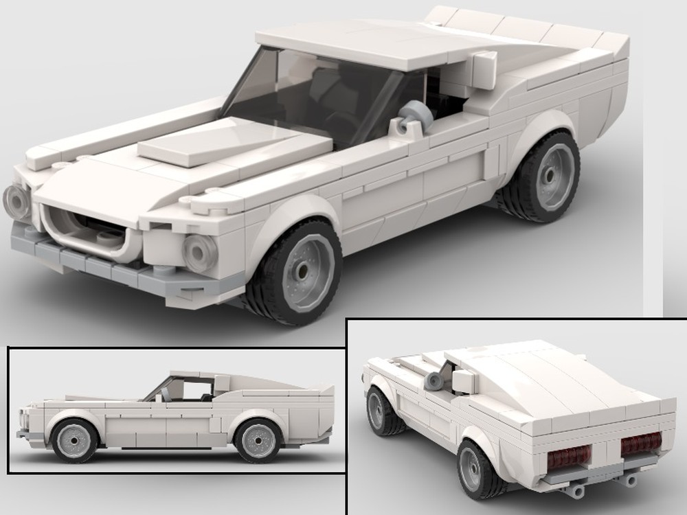 Lego Ford Mustang GT500 Super Snake 67