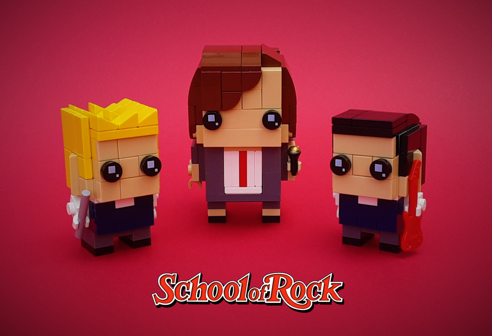 Lego Dewey, Freddy and Zack (School of Rock)