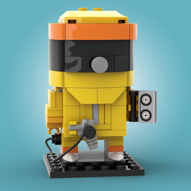 Lego Marty McFly Radiation Suit - Back to the Future
