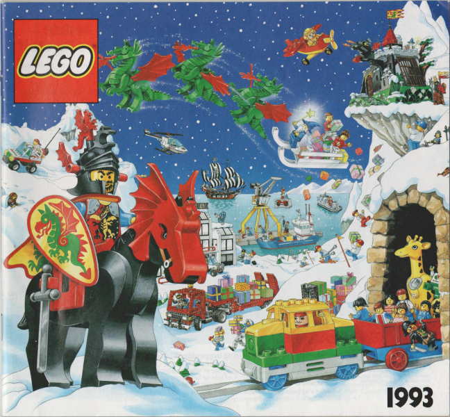 Lego 1993 Large Danish Christmas Edition (922710-DK)