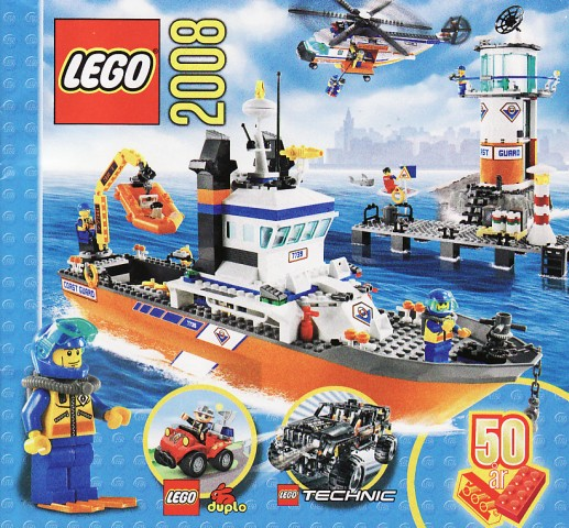 Lego 2008 Large Danish July - December (454.2082-DK)