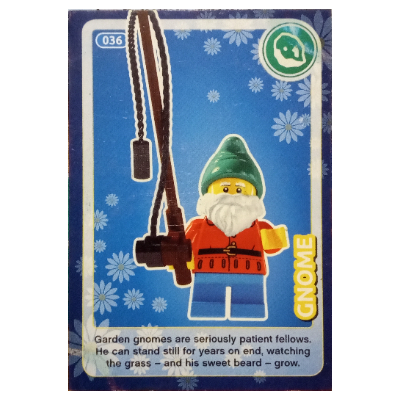 Lego Trading Card, Create the World - Gnome / [No Color/Any Color]