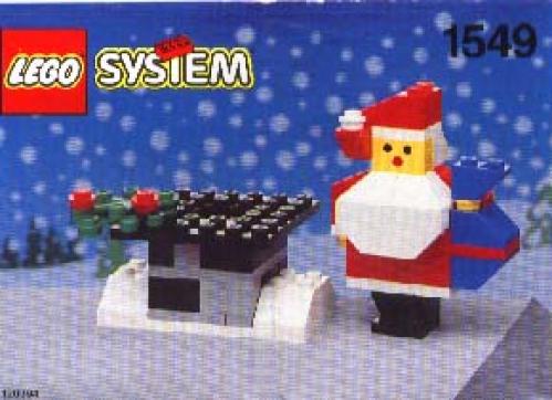 Lego Santa and Chimney
