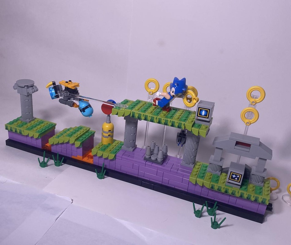 Lego Sonic The Hedgehog Greenhill Extension: Marble Hill