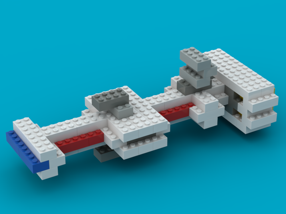 Lego 2x4 Bockade Runner