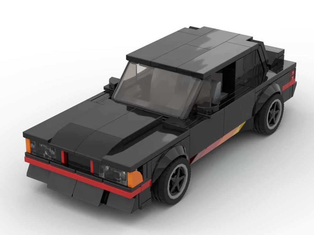 Lego Built Tough Fox Body Mustang - Black