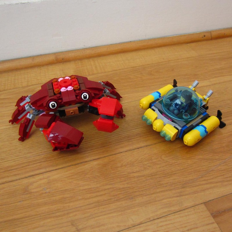 Lego 31130 Crimson Crab