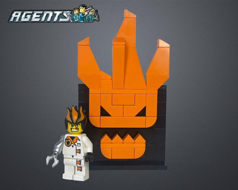 Lego Brick Built Dr. Inferno Logo