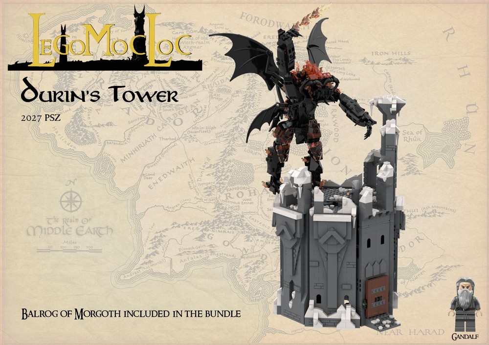 Lego Durin's Tower