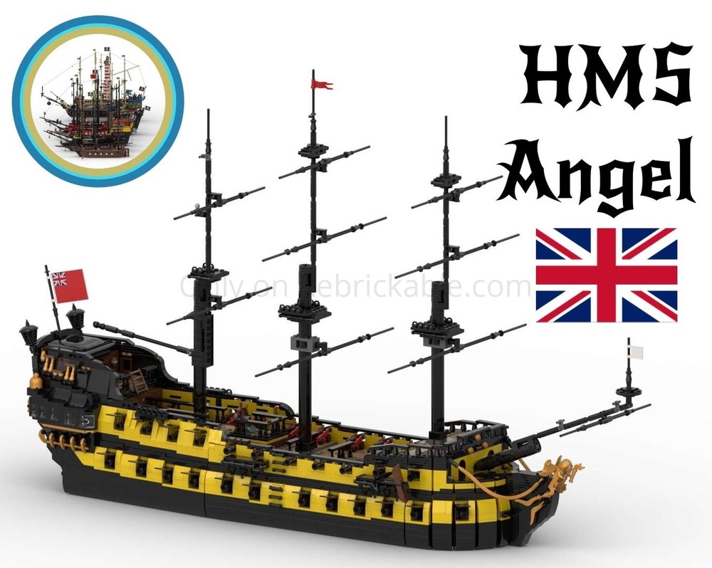 Lego HMS Angel | British Ship