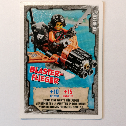 Lego Trading Card, Ninjago Game Series 1 [German] - 166 Blaster-Flieger