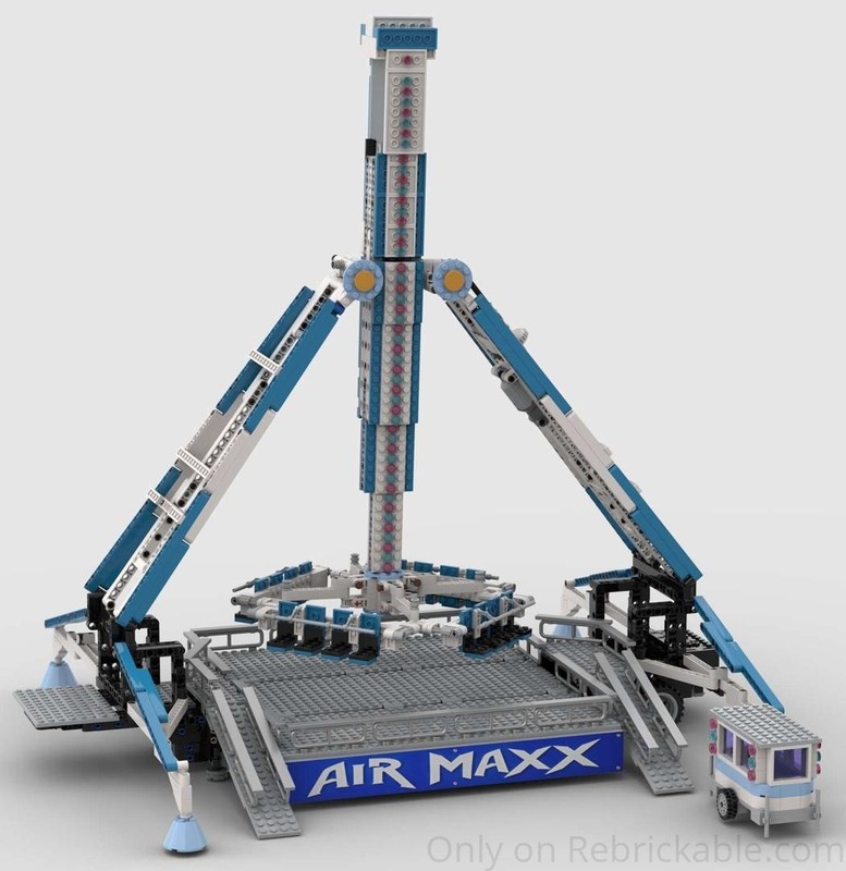 Lego Fairground Loopfigter