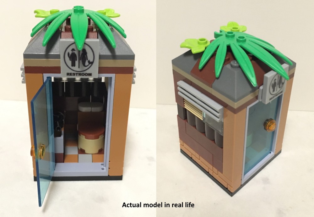 Lego Pirate/Pirate Playground/Moana/Enchanted Tiki/Islanders/Amazon Adventurer's Restroom