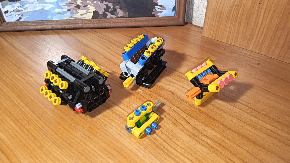 Lego 4 lvl Engine