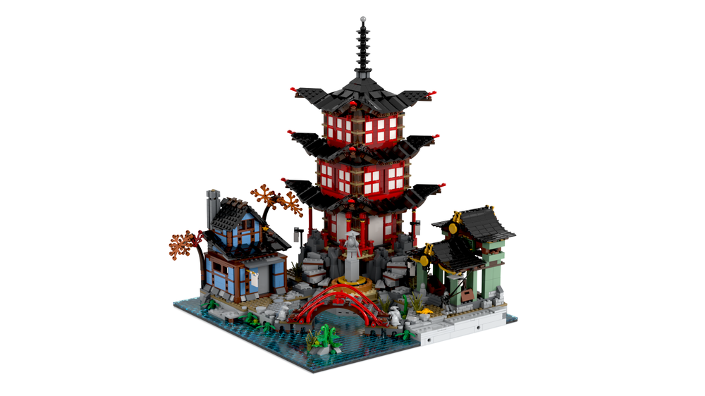 Lego Temple of Airjitzu modification