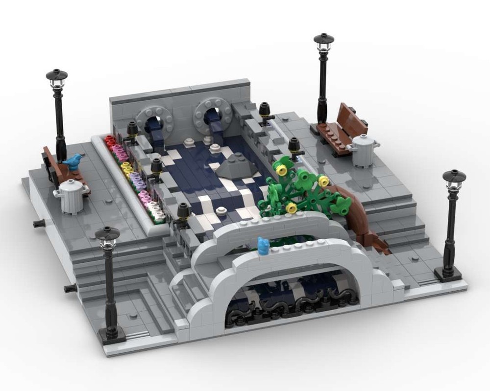 Lego Pedestrian Bridge Modular