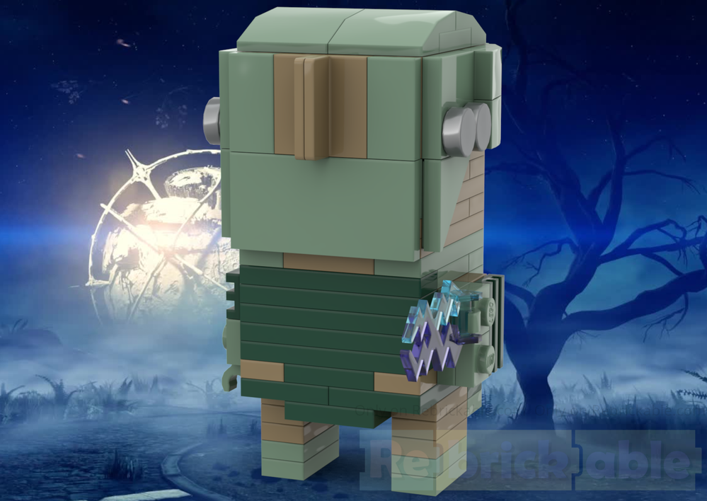 Lego Volt BrickHead - Warframe