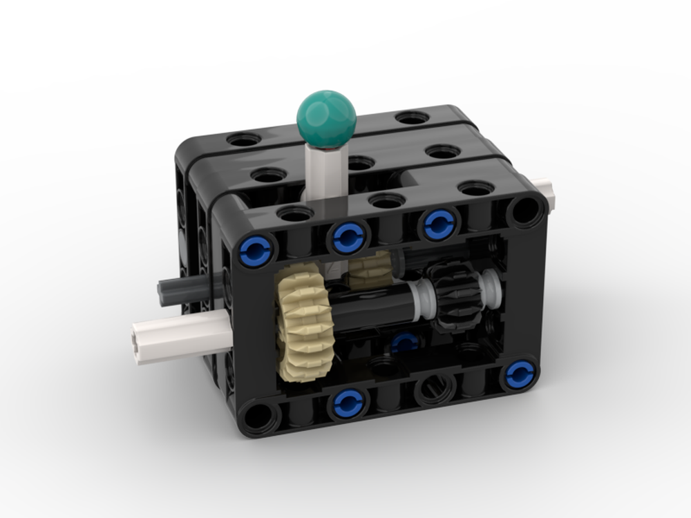 Lego Simple 2-Speed Gearbox