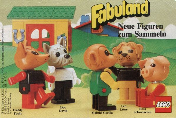 Lego 1982 Mini Fabuland German (118313-D/A)