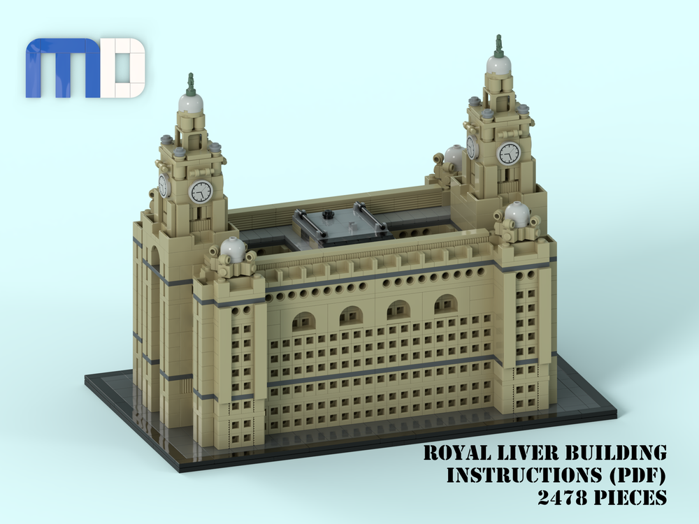 Lego Royal Liver Building MOC